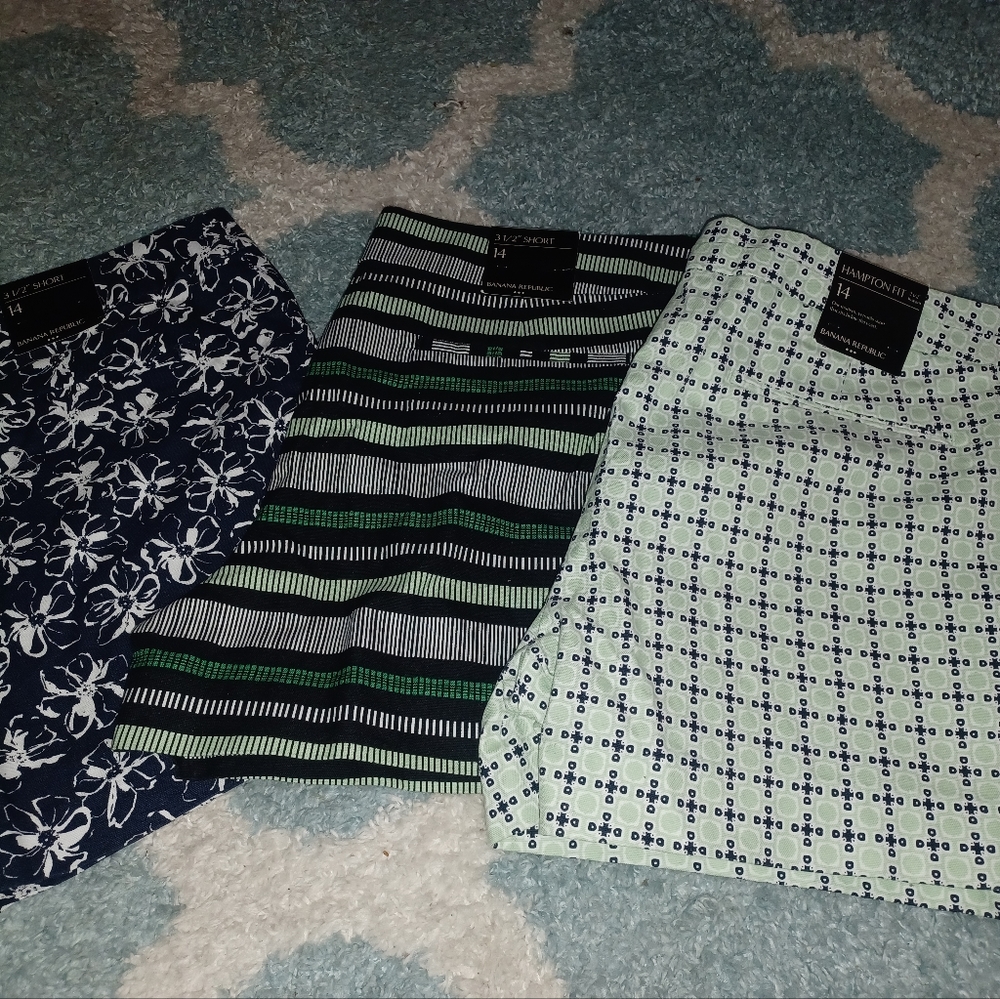 Shorts (3 pair) Banana Republic